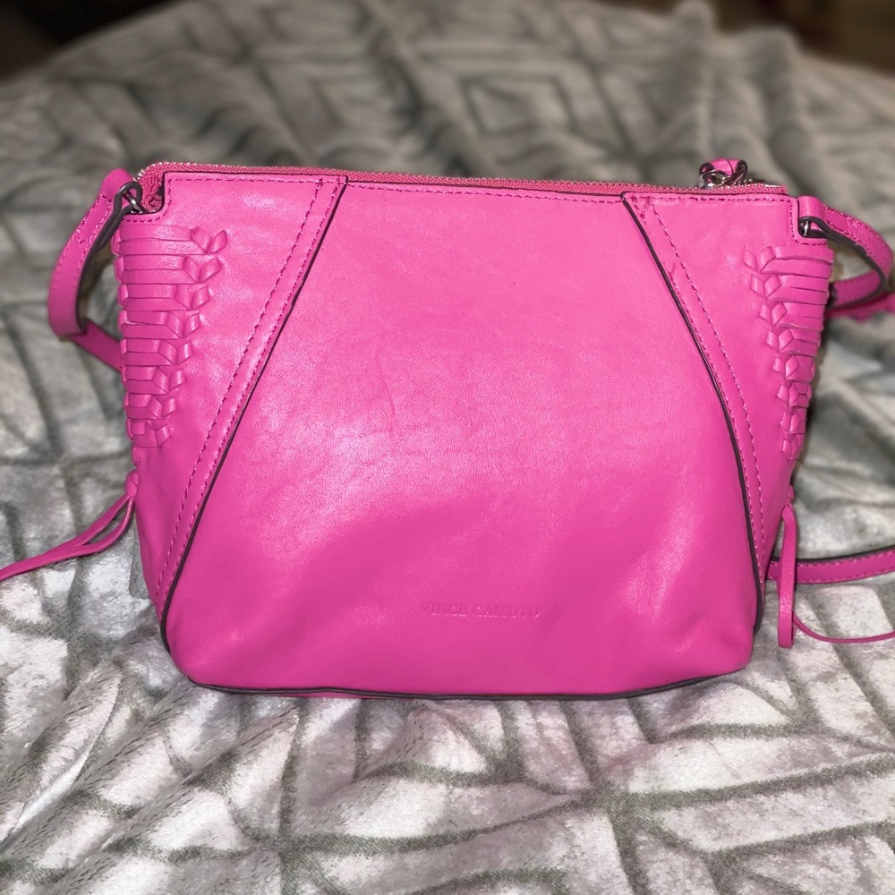 Pink leather Vince Camuto